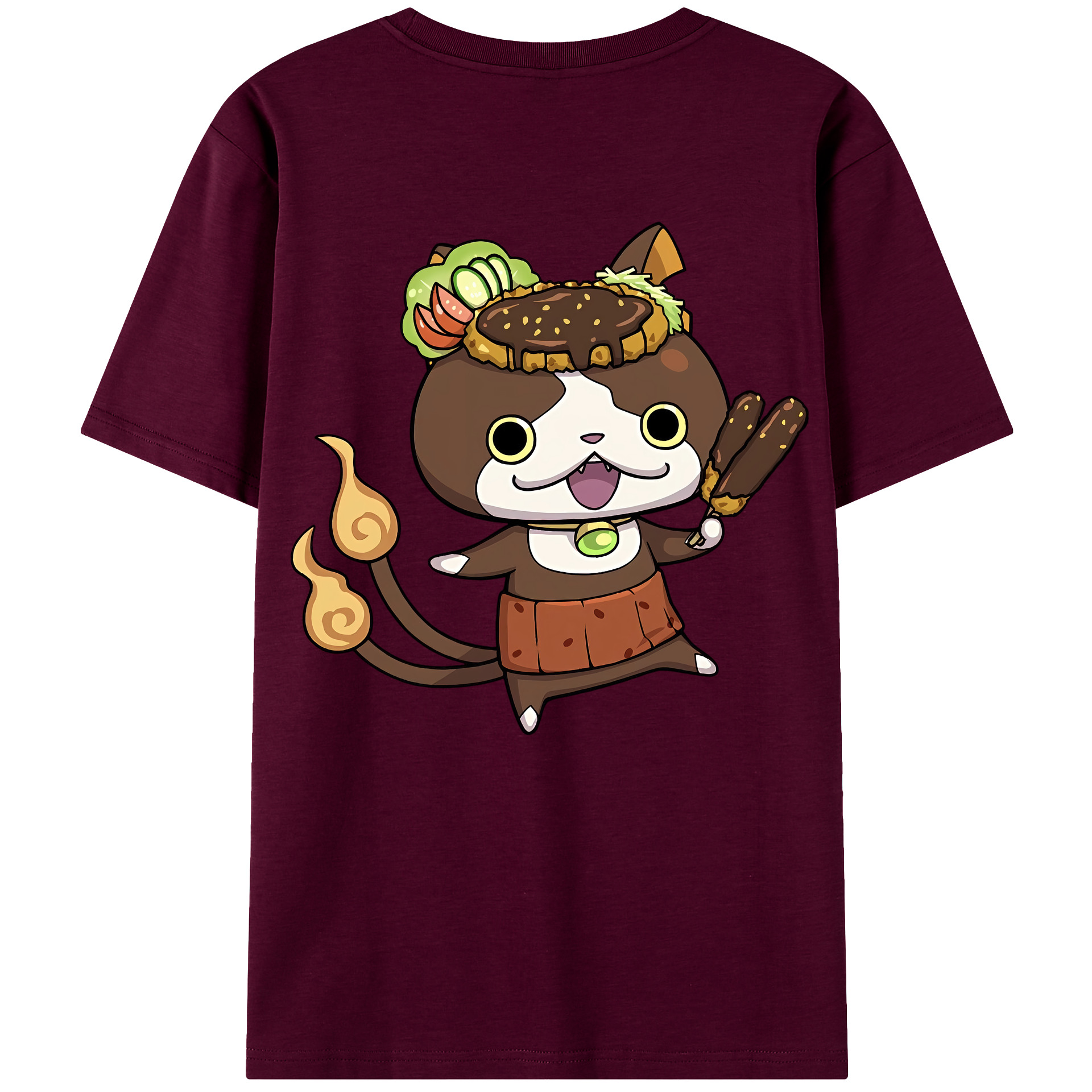 （画像用） 妖怪ウォッチ Yo-kai Watch レディース半袖Tシャツ(バックプリント)